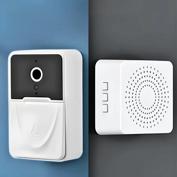 Campainha de Vídeo Sem Fio com Visão Noturna e Chamada Remota – Segurança Inteligente para Seu Lar! - Imagem 2