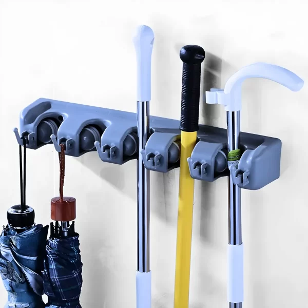 Suporte Multiuso com 6 Ganchos – Organização Inteligente para sua Casa! - Imagem 5