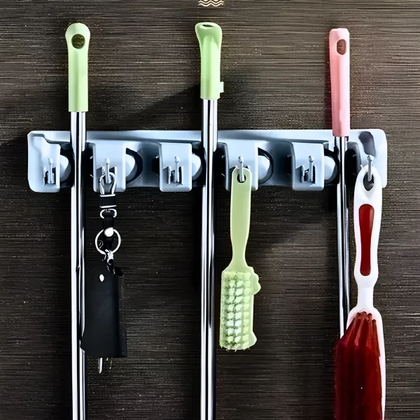 Suporte Multiuso com 6 Ganchos – Organização Inteligente para sua Casa! - Imagem 6
