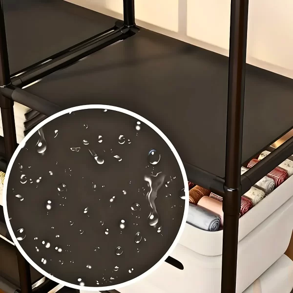Armário Multiuso com Cabideiro Quádruplo – Organização, Estilo e Funcionalidade em um Só Produto! - Imagem 6