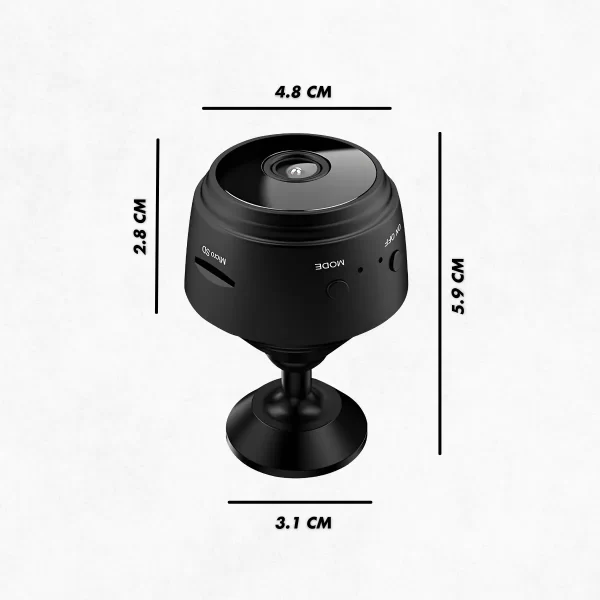 🔒 Mini Câmera A9 Wi-Fi Full HD – Segurança Discreta com Alta Tecnologia - Imagem 7