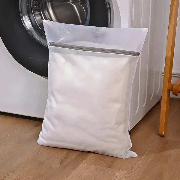 Saco de lavanderia - Bolsas Protetoras para Lavagem de Roupas Delicadas – Kit com 4 Unidades - Imagem 4