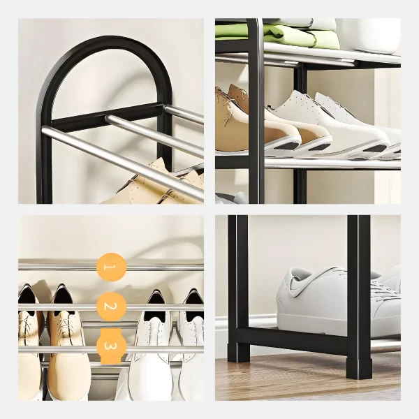 Sapateira Organizadora com 4 Prateleiras – Praticidade, Estilo e Versatilidade para Sua Casa! - Imagem 6