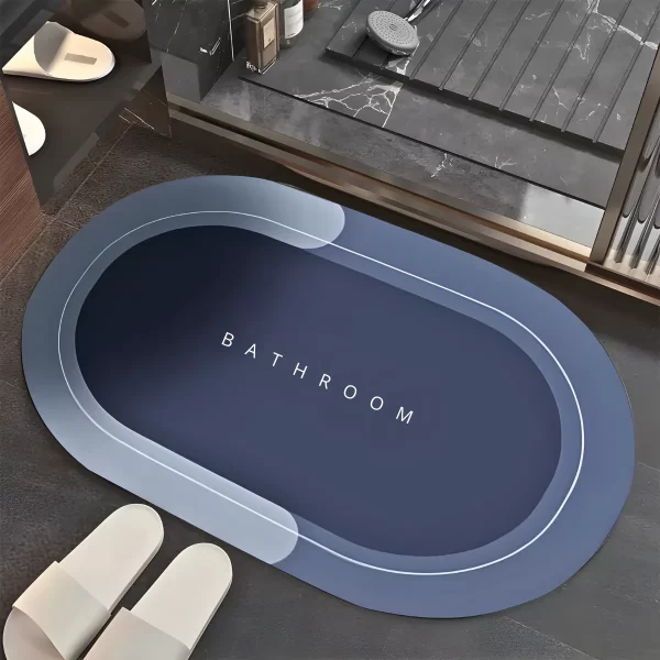 Tapete de Banheiro Super Absorvente Antiderrapante - Imagem 4