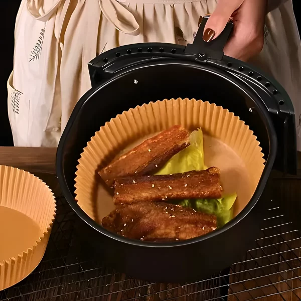 Formas de Papel Descartáveis para Fritadeira Elétrica – 50 Unidades - Imagem 5