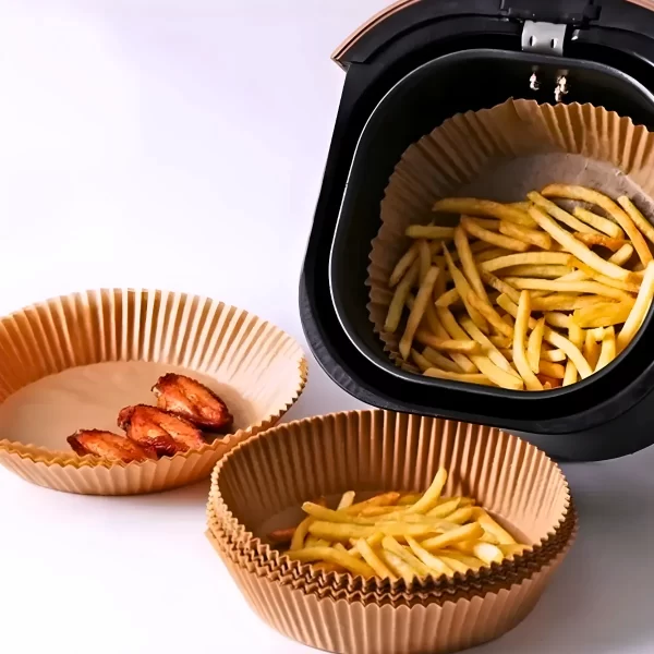 Formas de Papel Descartáveis para Fritadeira Elétrica – 50 Unidades - Imagem 2
