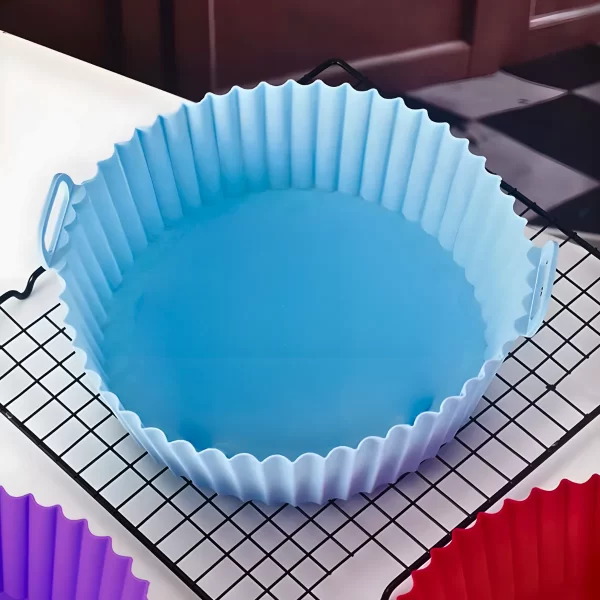 Forma de silicone reutilizável para fritadeira a ar Air Frye - Imagem 6
