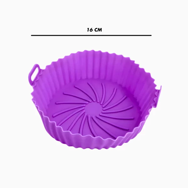 Forma de silicone reutilizável para fritadeira a ar Air Frye - Imagem 10