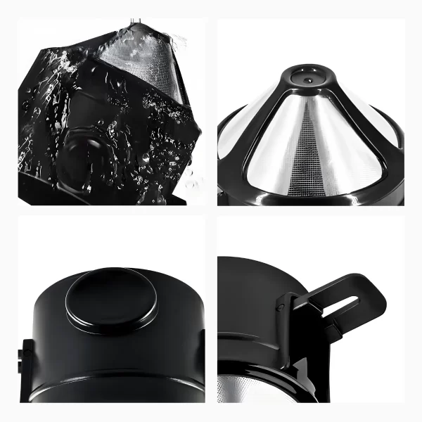 Filtro de Café Portátil e Dobrável em Aço Inox – Praticidade, Sabor e Sustentabilidade em Um Só Produto! - Imagem 8