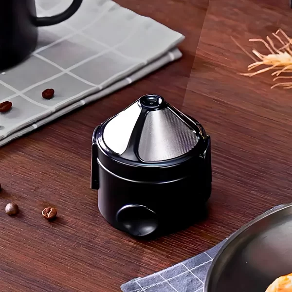 Filtro de Café Portátil e Dobrável em Aço Inox – Praticidade, Sabor e Sustentabilidade em Um Só Produto! - Imagem 4