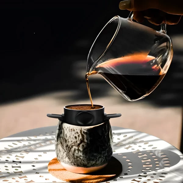 Filtro de Café Portátil e Dobrável em Aço Inox – Praticidade, Sabor e Sustentabilidade em Um Só Produto! - Imagem 7