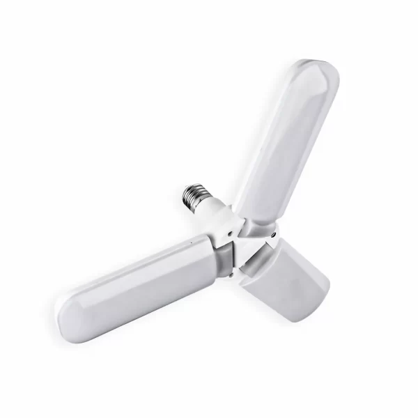 Lâmpada LED 45W 3 Pétalas: Transforme Sua Iluminação com Potência e Economia!
