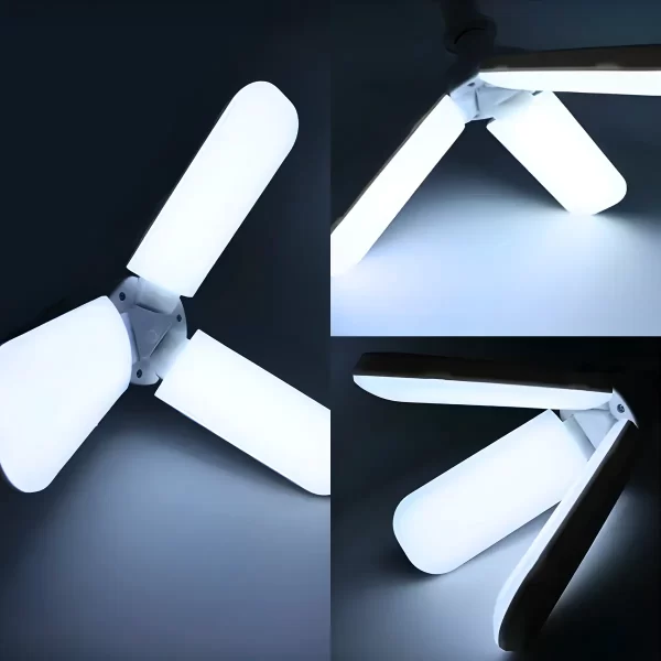 Lâmpada LED 45W 3 Pétalas: Transforme Sua Iluminação com Potência e Economia! - Imagem 5