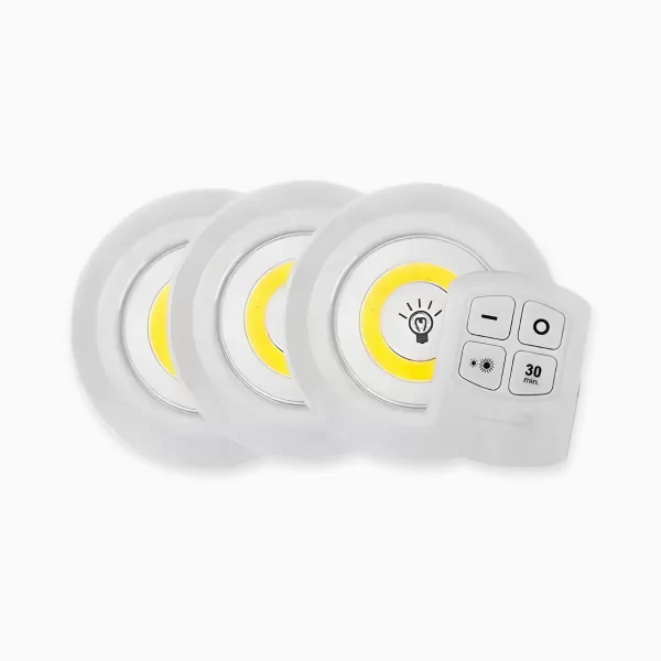 Luminária LED Spot com Controle Remoto – Iluminação Inteligente, Econômica e Moderna
