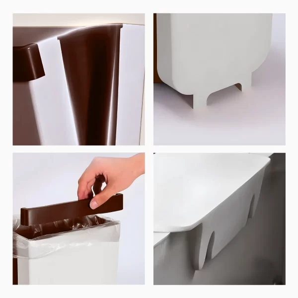Lixeira Retrátil 10L: A Revolução da Organização e Economia de Espaço na Sua Casa! - Imagem 9