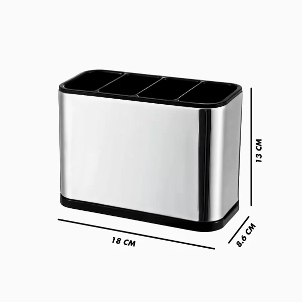 Porta talheres em inox: Organize sua Cozinha com Estilo e Eficiência - Imagem 6