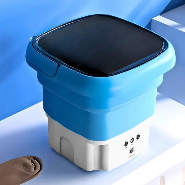 Mini Máquina de Lavar Portátil – Ideal para Roupas Delicadas e de Bebê - Imagem 3