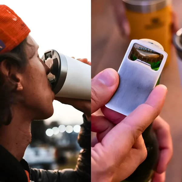 Copo Térmico Inox com Tampa e Abridor – 437ml | Bebida Gelada ou Quente por Mais Tempo! - Imagem 7
